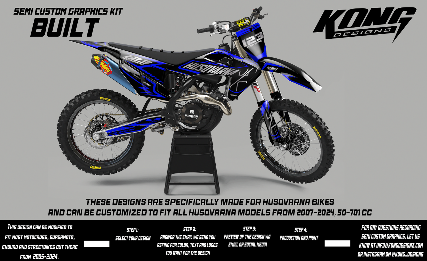 Semi Custom Graphics Kit - BUILT