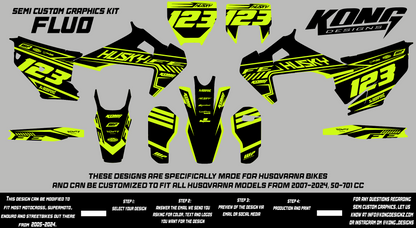 Semi Custom Graphics Kit - FLUO