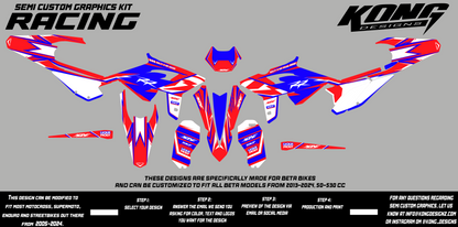 Semi Custom Graphics Kit - RACING