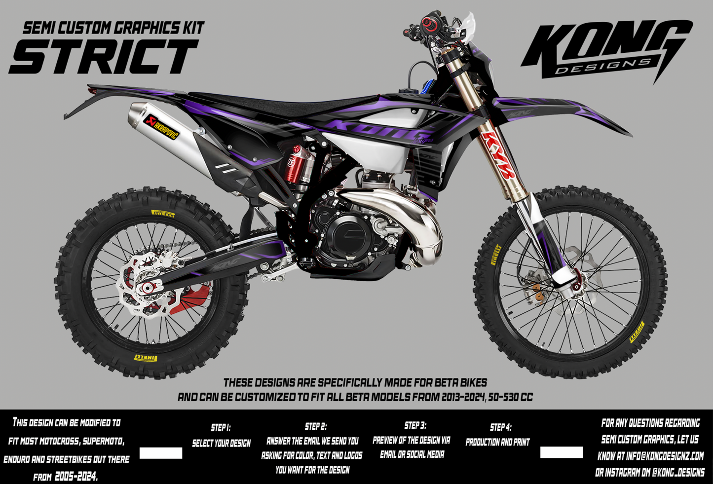 Semi Custom Graphics Kit - STRICT