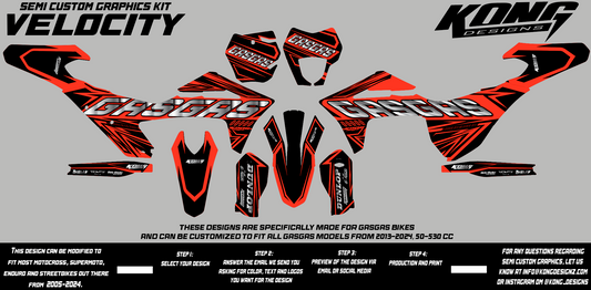 Semi Custom Graphics Kit - VELOCITY