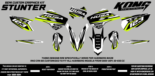 Semi Custom Graphics Kit - STUNTER