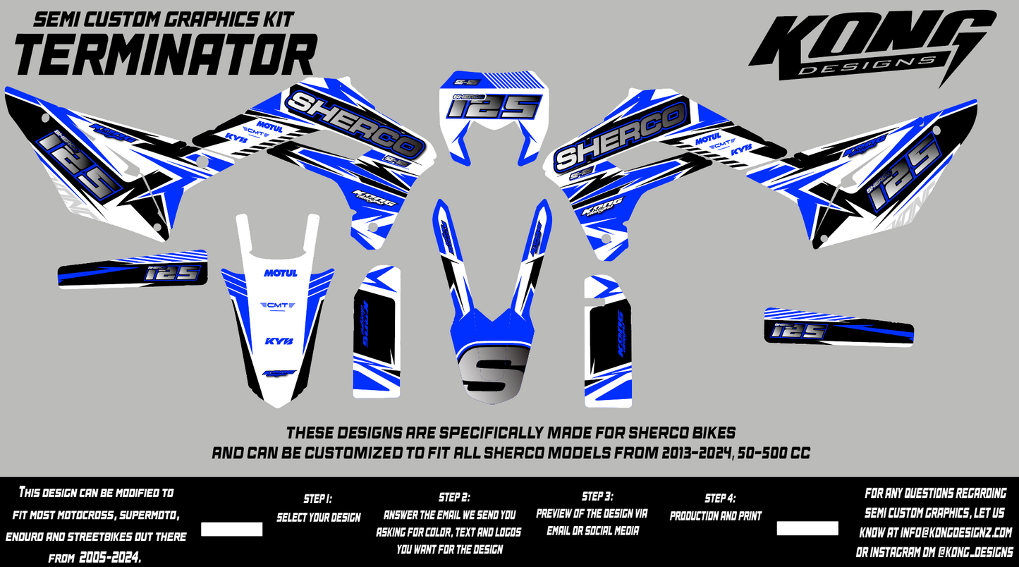 Semi Custom Graphics Kit - TERMINATOR