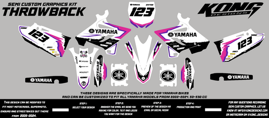 Semi Custom Graphics Kit - THROWBACK