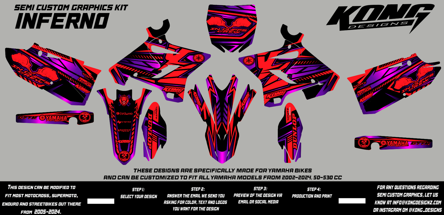 Semi Custom Graphics Kit - Inferno