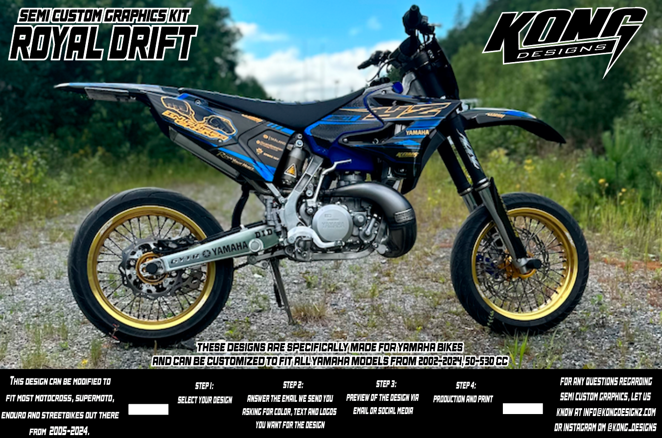 Semi Custom Graphics Kit - Royal Drift