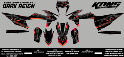 Semi Custom Graphics Kit - DARK REIGN