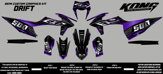 Semi Custom Graphics Kit - DRIFT