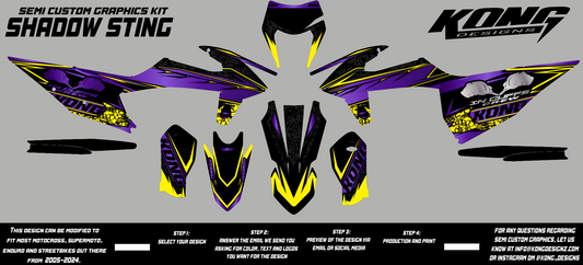 Semi Custom Graphics Kit - SHADOW STING