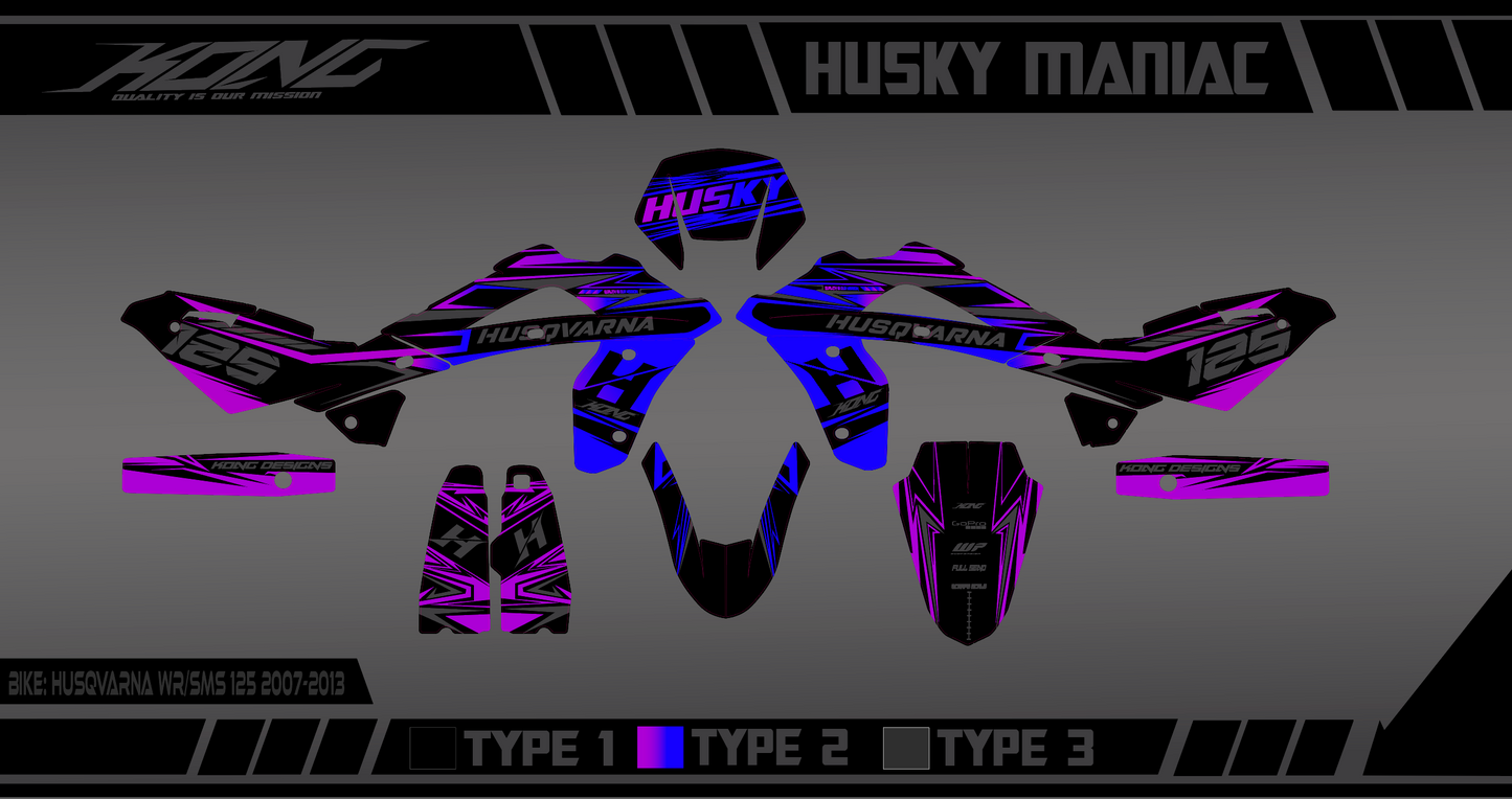 Semi custom graphics kit - "Husky Maniac"